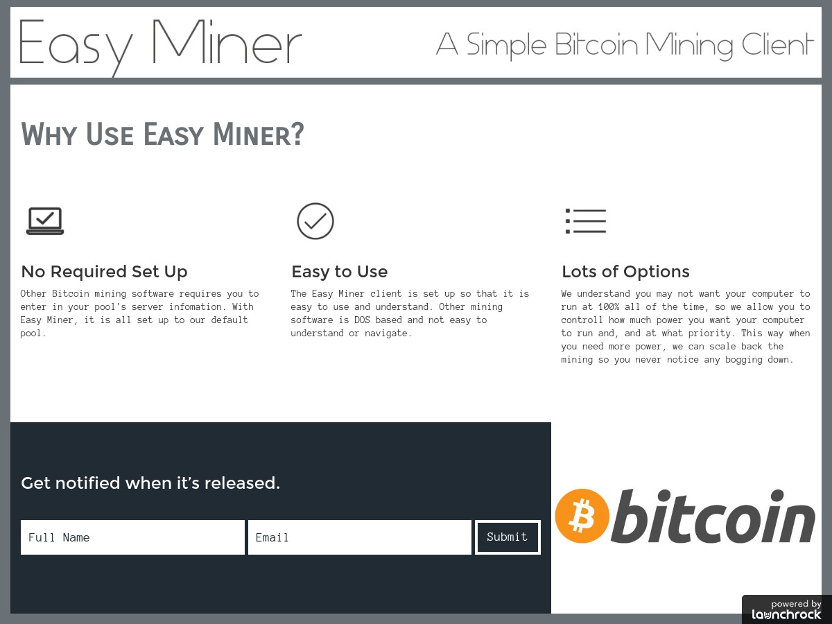 bitcoin miner for mac